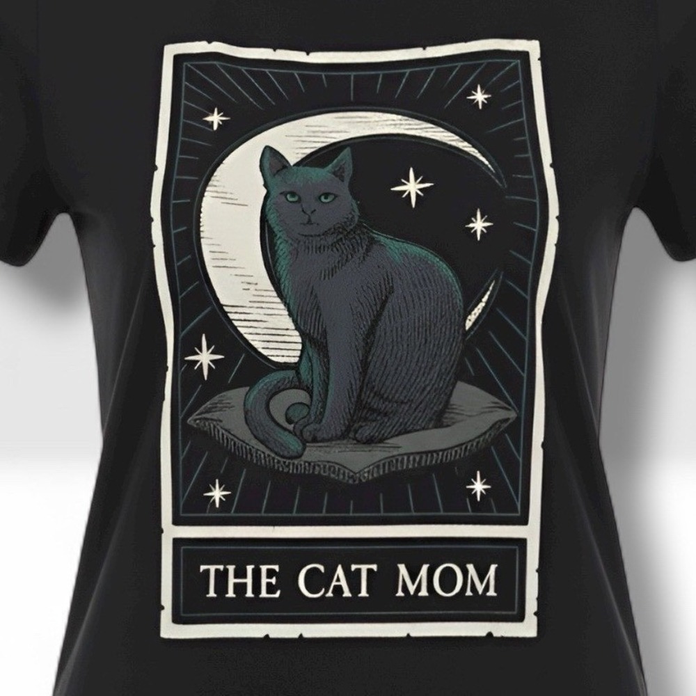 TORRID Cat Tarot Classic Fit Heritage Jersey Crew Tee‎ NWT Size 1X